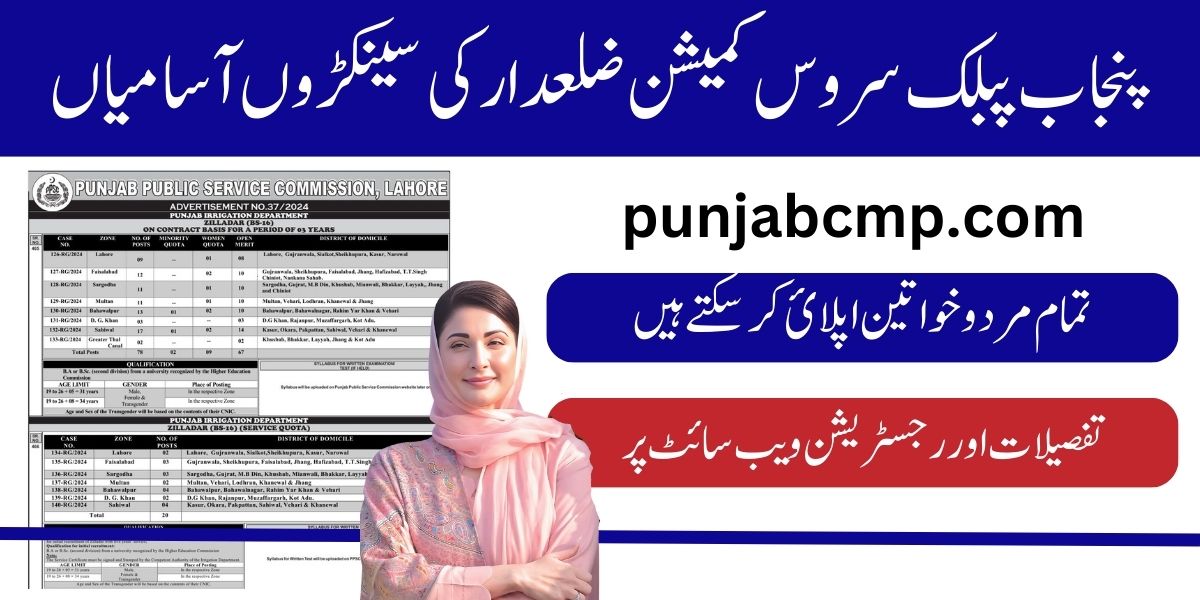 Zilladar BS-16 Jobs 2025