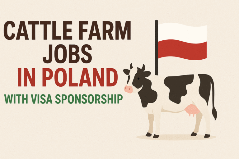 Cattle Farm Jobs in Poland with Visa Sponsorship