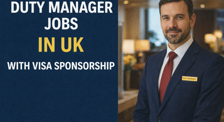 Store Detective Jobs in UK for Foreigners with Visa 2026