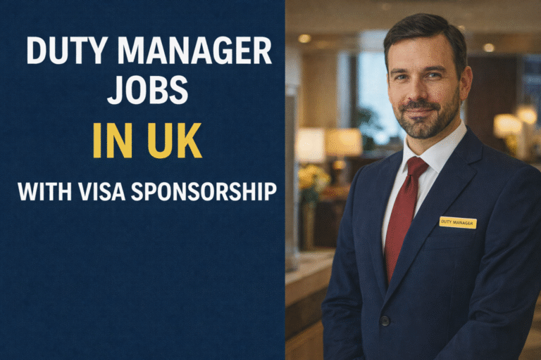 Store Detective Jobs in UK for Foreigners with Visa 2026