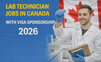 Lab Technician Jobs in Canada with Visa Sponsorship 2026