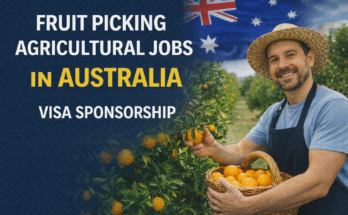 Fruit Picking Agricultural Jobs in Australia Visa Sponsorship